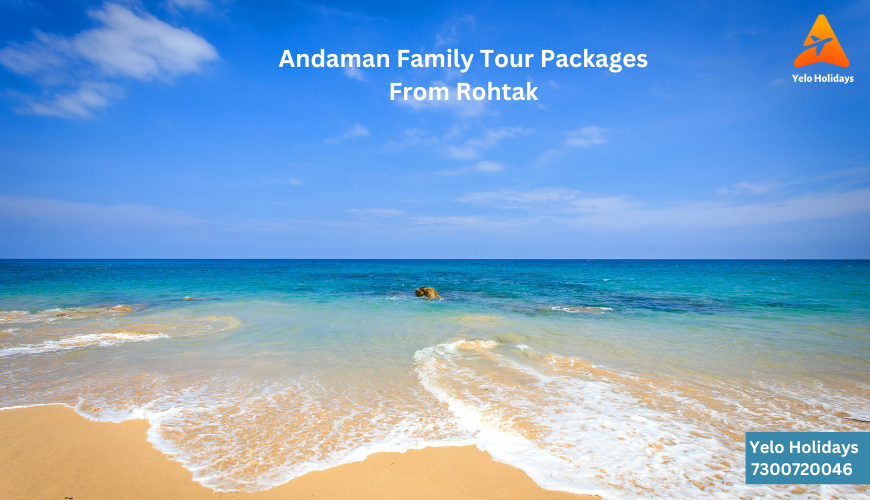 Andaman Family Tour Packages From Rohtak - Enjoying a picturesque beach in the Andaman Islands.